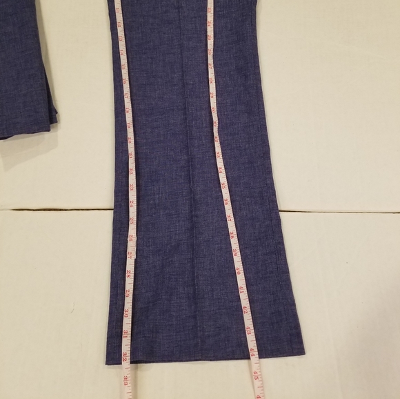 Cheetah Leisure Slacks Men's Size 38 Long Blue New With Tags Vintage - Picture 10 of 12